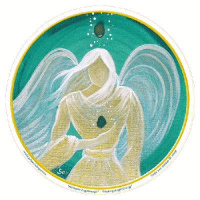 Raamsticker Healing Angel Energy Raamsticker Healing Angel Energy