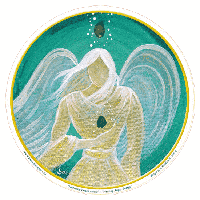 Raamsticker Healing Angel Energy - thumbnail