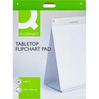 Q-CONNECT tafelflipchart, zelfklevend, ft 508 x 584 mm, 20 vel - thumbnail