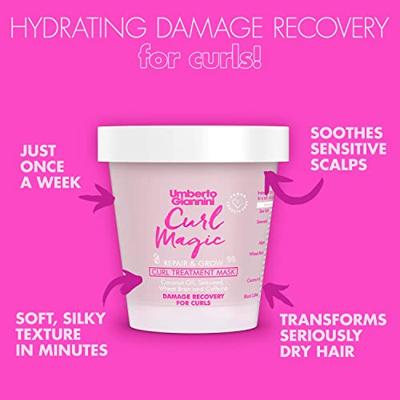 Umberto Giannini Curl Repair & Grow Mask 210ml