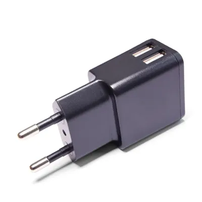 Greenmouse Dual oplader 2 x USB-A, zwart