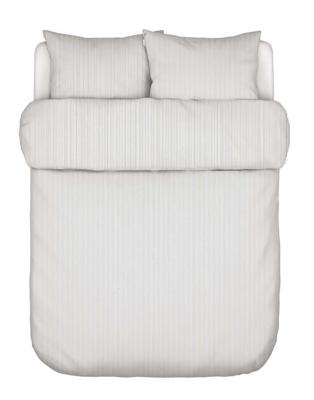 Marc O&apos;Polo Classic Fine Stripe Anthracite dekbedovertrek