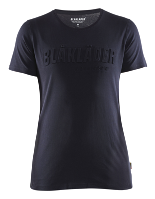 Blåkläder Dames T-Shirt 3D 34311042 | Donker marineblauw | Maat 3XL - 7330509770771