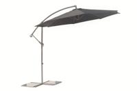 Zweefparasol Menorca 300 cm antraciet - thumbnail