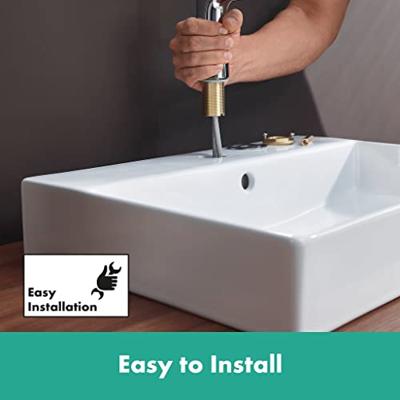 Hansgrohe Logiss wastafelkraan 70 met push open chroom 71077000 - thumbnail