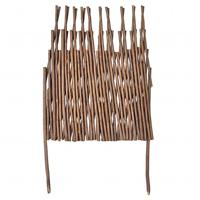 VidaXL Tuinlatwerken 5 st wilgenhout - thumbnail