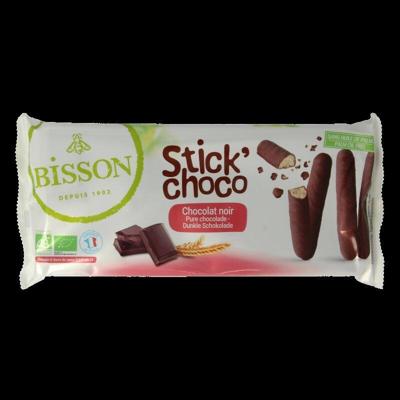 Bisson Stick choco pure chocolade bio 130 Gram Bisson Stick choco pure chocolade bio 130 Gram