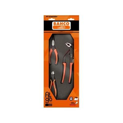 Bahco Foaminlay Fit&Go 1/3 met tangen - 3-delig - retailverpakking - FF1E4003EH