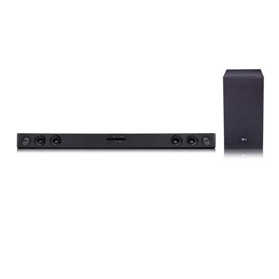LG SQC2 Soundbar TV 300 W, 2.1 kanalen met draadloze subwoofer, Dolby Digital, Bluetooth, optische ingang, 3,5 mm AUX-ingang, USB