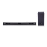LG SQC2 Soundbar TV 300 W, 2.1 kanalen met draadloze subwoofer, Dolby Digital, Bluetooth, optische ingang, 3,5 mm AUX-ingang, USB - thumbnail