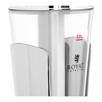 Royal Catering RCSD-4 Sapdispenser, 3 liter, koelsysteem met ledverlichting, drankdispenser, drankdispenser met tapkraan - thumbnail