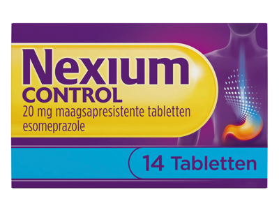 Nexium Control Tabletten - voor brandend maagzuur