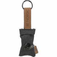 Trixie be nordic poepzakhouder met 20 poepzakjes zand - thumbnail