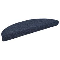 Trapmatten Zelfklevend 30 stuks 56x17x3 cm Blauw Halfrond - thumbnail
