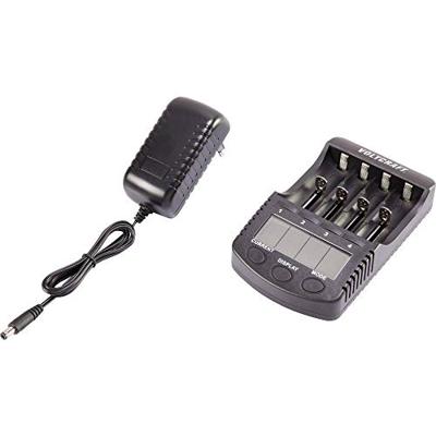 VOLTCRAFT CC-2 Batterijlader NiMH, NiCd, Li-ion AA (penlite), AAA (potlood), C (baby), Sub-C, 26650, 26500, 18650, 1767