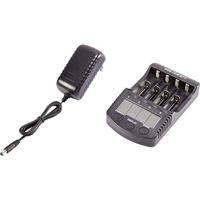 VOLTCRAFT CC-2 Batterijlader NiMH, NiCd, Li-ion AA (penlite), AAA (potlood), C (baby), Sub-C, 26650, 26500, 18650, 17670, 18490, 17500, 17355, 16340, 14500, - thumbnail