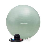 Tunturi Anti Burst Fitness bal met Pomp | Yoga bal 75 cm | 220 kg gebruikersgewicht | Incl Trainingsapp | Mint - thumbnail