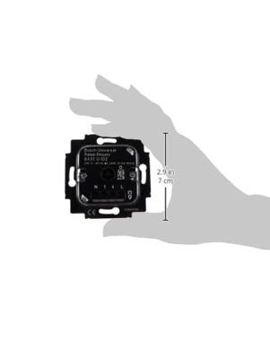Busch-Jaeger 2CKA006401A0048 Relais schakelgebruik Inzetstuk Allweather 44 (IP44) Zwart 1 stuk(s)