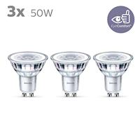 Philips 4,6W - GU10 - 2700K - 355 lumen set van 3 929001215256 - thumbnail