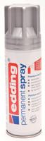 Edding permanent spray 5200, 200 ml, zilver mat - thumbnail