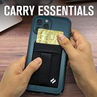 Catalyst Stick On Wallet & Shoulder Strap Bundle Stealth Black - thumbnail