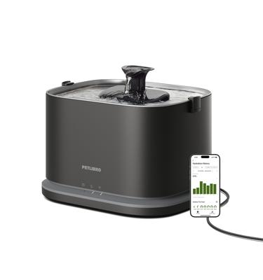 Petlibro Dockstream Slimme Drinkfontein zwart