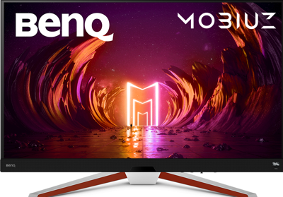 BenQ MOBIUZ EX3210U 4K Gaming Monitor (32 inch, IPS, 144 Hz, 1ms, HDR 600, HDMI 2.1, 48 Gbps volledige bandbreedte, VRR compatibel voor PS5, afstandsbediening)