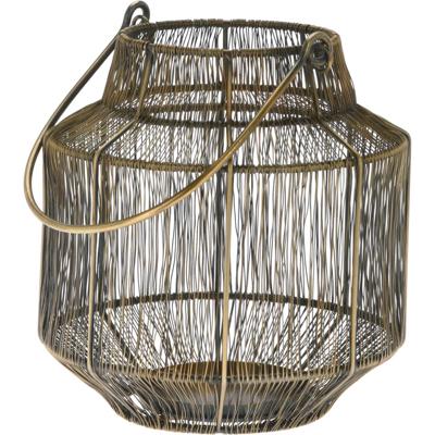 Lantaarn metaaldraad 21x23cm Nampook - Nampook