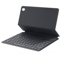 Voor Huawei MediaPad M6 10 8 magnetische Smart Keyboard lederen draagtas met houder (donkergrijs) - thumbnail