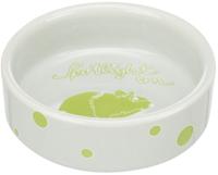 TRIXIE VOERBAK / WATERBAK KERAMIEK SPOTLIGHT HAMSTER ASSORTI 8 CM - thumbnail