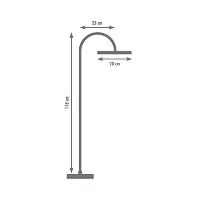 ROUSSEAU Douchekolom met thermostatische mengkraan Loona