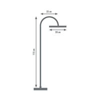 ROUSSEAU Douchekolom met thermostatische mengkraan Loona - thumbnail