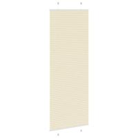 Pliss rolgordijn 70x200 cm stofbreedte 69,4 cm polyester crme - thumbnail