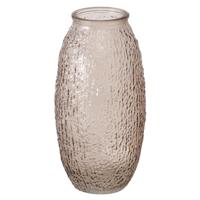 Boltze Home vaas h20cm glas beige - thumbnail