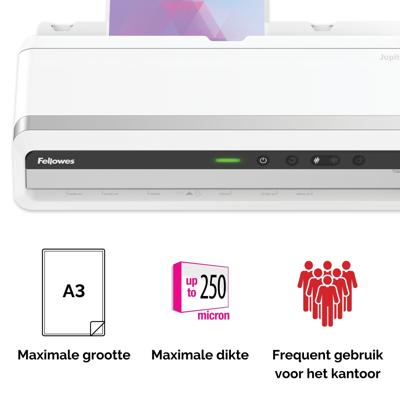 Fellowes lamineermachine Jupiter voor ft A3 Fellowes lamineermachine Jupiter voor ft A3