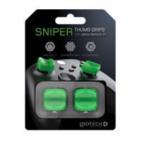 Gioteck Sniper Thumb Grips - Green - thumbnail