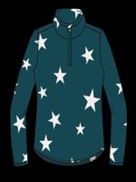 Protest Bette 1/4 Zip Pully Kinderen Rainstorm Blue 140 - thumbnail