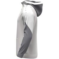 JAKO 6770 Sweater Met Kap Dynamic - Lichtgrijs/Wit/Grijs - L - thumbnail