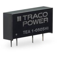 TracoPower TEA 1-0505HI DC/DC-converter, print 200 mA 1 W Aantal uitgangen: 1 x Inhoud 1 stuk(s) - thumbnail