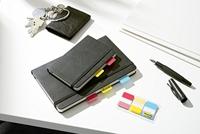 Post-it Index Strong, ft 25,4 x 38 mm, set van 3 kleuren (roze, groen en oranje), 22 tabs per kleur - thumbnail