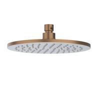 Hoofddouche IVY Medium 20 cm Anti-Kalk Nozzels RVS316 Geborsteld Mat Koper PVD - thumbnail