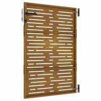 VidaXL Poort 85x125 cm vierkant cortenstaal - thumbnail