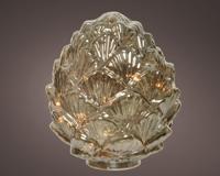 MicroLED denappel BO d17h19 cm klassiek warm kerstverlichting C Lumineo - Lumineo - thumbnail