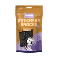 Braaaf Butchery Snacks Runderlever reepjes 150 g - thumbnail