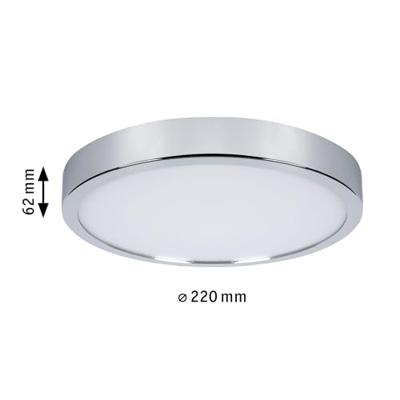 Paulmann 78926 LED-wandlamp 18.00 W Chroom