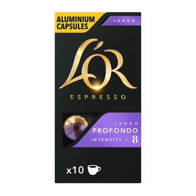 Koffiecups l&apos;or espresso lungo profondo 10 stuks