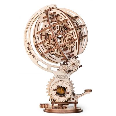 Eco Wood Art modelbouwpakket Kinetic Globe 25 cm hout 205 delig Eco Wood Art modelbouwpakket Kinetic Globe 25 cm hout 205 delig