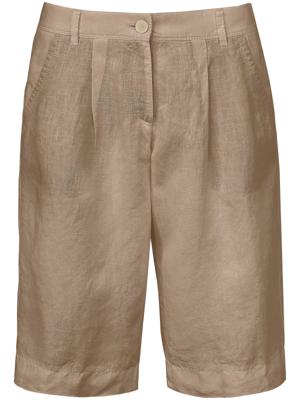 Bermuda van 100% linnen Van Brax Feel Good beige