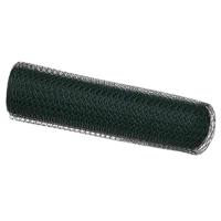 VidaXL Hexagon hek groen 0,8 x 25 m pvc - thumbnail
