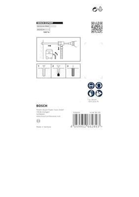 Bosch Accessoires SDS CLEAN plus-8X Boor | 6.5 x 100 x 225 mm (SET van boor en connector) - 2608901757